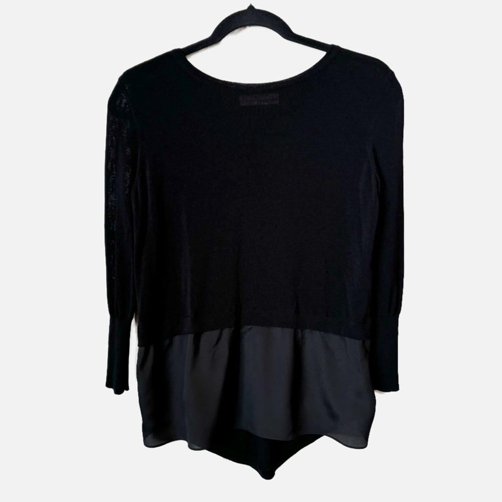 Stefanel Italian Yarn From Italy Lightweight Wool Blend Sweater XS